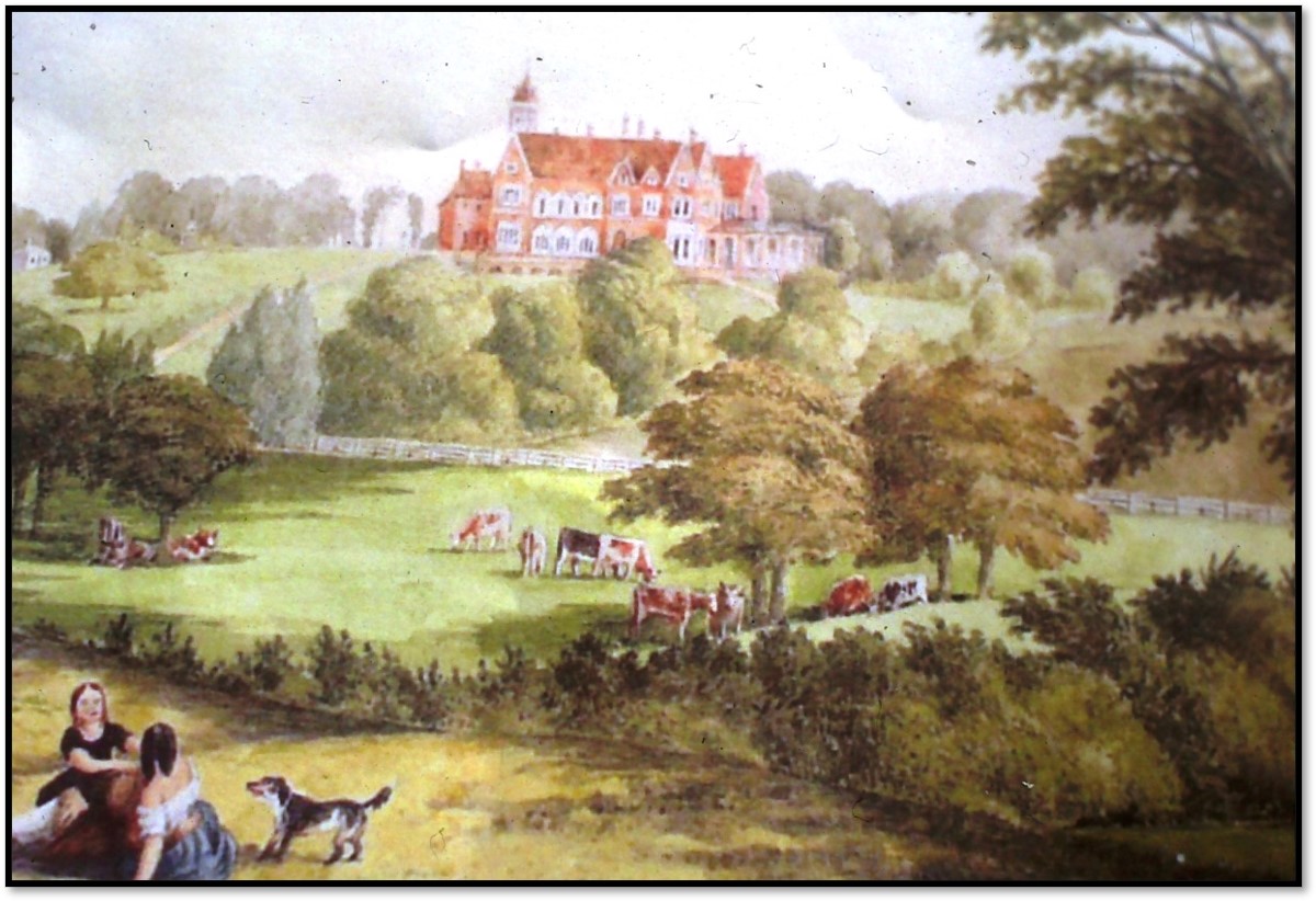 Leigh Park House by Charles Rogers Cotton, c.1870